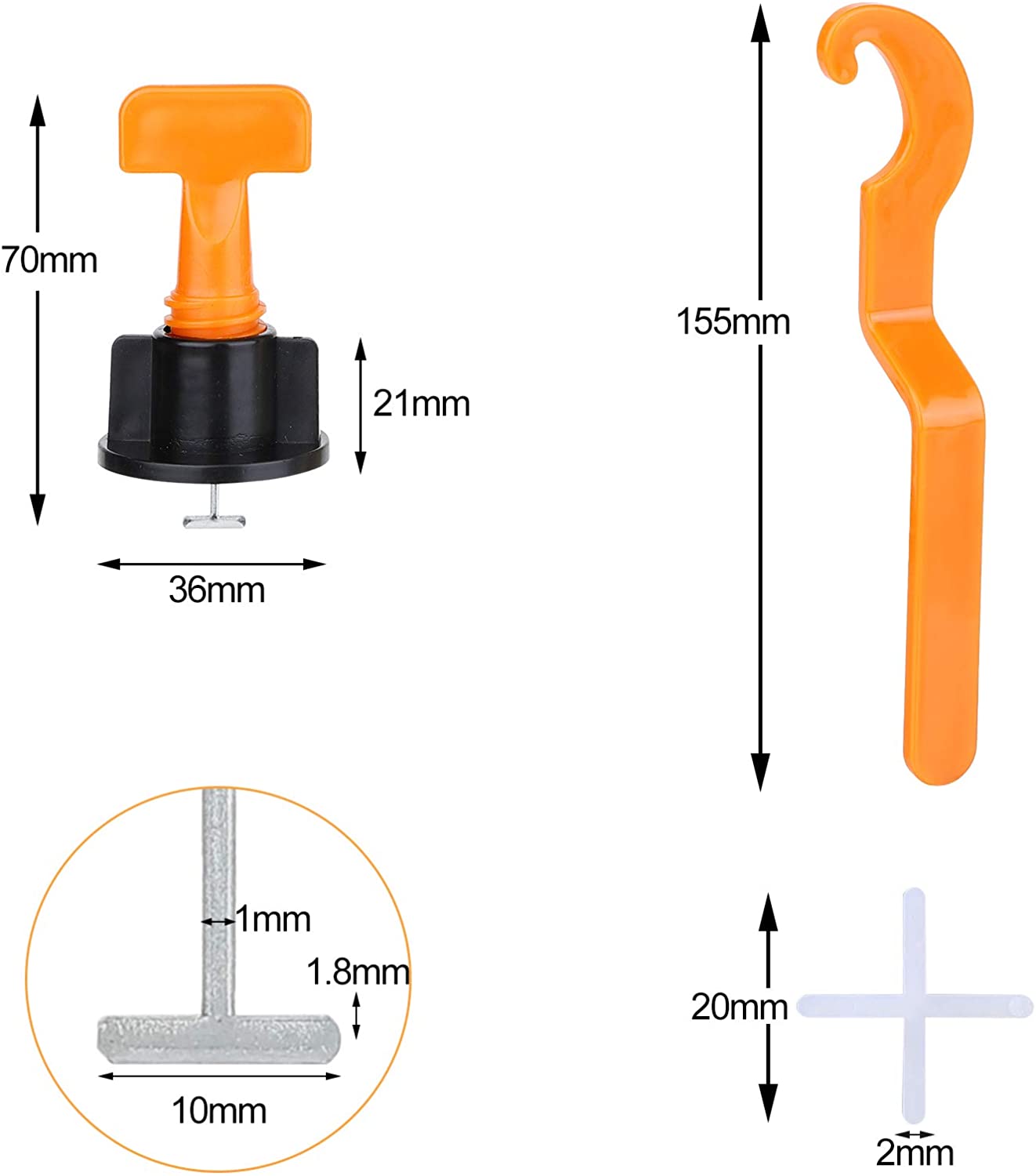 Nivelatoare si distantiere gresie si faianta